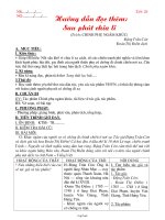 Bài giảng môn học Ngữ văn lớp 7 - Tiết 26: Hướng dẫn đọc thêm: Sau phút chia li