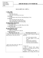 Giáo án Tin học lớp 11 - Bài 12: Kiểu xâu