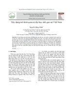 Xây dựng mô hình quản trị đại học tinh gọn tại Việt Nam