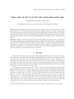 Thuật toán tìm tất cả các rút gọn trong bảng quyết định - Trường Đại Học Quốc Tế Hồng Bàng