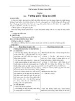 Kế hoạch giảng dạy môn học lớp 4 - Tuần 32