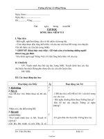 Kế hoạch giảng dạy môn học lớp 2 - Tuần 13 - Trường tiểu học Lê Hồng Phong