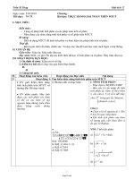 Giáo án Giải tích 12 - GV: Trần Sĩ Tùng - Tiết 74, 75: Thực hành giải toán trên máy tính cầm tay