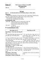 Kế hoạch giảng dạy môn học khối lớp 2 - Tuần 13 năm 2009