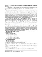 Giáo trình Tổ chức sự kiện - Nghề: Quản trị nhà hàng (Trình độ Cao đẳng nghề): Phần 2 - TRƯỜNG CÁN BỘ QUẢN LÝ GIÁO DỤC THÀNH PHỐ HỒ CHÍ MINH