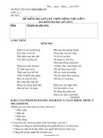 Đề Kiểm Tra Giữa Kỳ I Môn Tiếng Việt Lớp 5