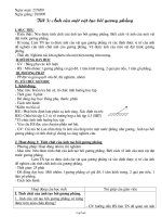 Giáo án môn Lý 7 tiết 5: Ảnh của một vật tạo bởi gương phẳng