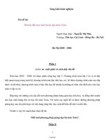 Bài giảng môn học Ngữ văn lớp 7 - Tuần 3 (bài viết ở nhà) viết bài tập làm văn số 1 – Văn tự sự và miêu tả (năm học: 2011 - 2012)