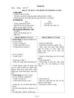 Giáo án môn Mĩ thuật lớp 1 đến lớp 5 - Tuần 21