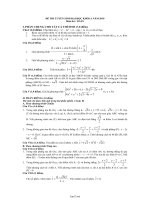 Ðề 1 thi tuyển sinh đại học khối a năm 2010 môn thi : Toán học