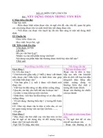 Giáo án Ngữ văn 8 tiết 10: Môn tập làm văn: Xây dựng đoạn trong văn bản