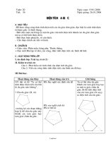 Giáo án môn Hình học khối 8 - Tiết 36: Diện tích đa giác