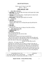 Giáo án Ngữ văn 8 Bài 14 – tiết 53: Dấu ngoặc kép