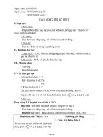 Giáo án môn Đại số lớp 7 năm 2009 - 2010 - Tiết 2: Cộng, trừ số hữu tỉ