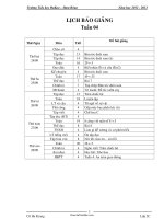 Giáo án Tổng hợp các môn học lớp 1 - Tuần 4 năm 2012