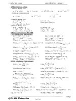 Luyên thi Toán - Chủ đề Mũ và lôgarit