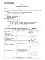 Bài soạn môn Đại số lớp 7 năm 2009 - Tiết 2: Cộng, trừ số hữu tỉ