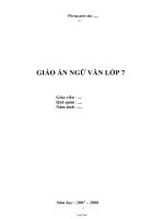 Bài giảng môn học Ngữ văn lớp 7 - Tiết 1 – Văn bản : Cổng trường mở ra (Tiết 54)