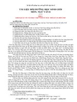 Tài liệu bồi dưỡng học sinh giỏi môn: Ngữ văn 8 –– Trường THCS Nguyễn Văn Trỗi