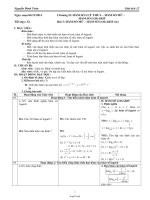 Bộ đề ôn thi giữa học kì 2 lớp 12 môn Hóa - Đề 3