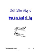 Giáo án trọn bộ Hoạt động ngoài giờ lên lớp 8