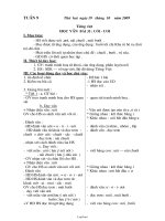 Giáo án các môn học khối lớp 2 - Tuần 9
