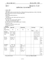 Giáo án môn Ngữ văn lớp 7 - Tuần 11