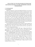 Công tác xây dựng kế hoạch năm học của trường mầm non