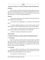 Giáo trình Phân tích hoạt động kinh doanh (188 trang) - TRƯỜNG CÁN BỘ QUẢN LÝ GIÁO DỤC THÀNH PHỐ HỒ CHÍ MINH