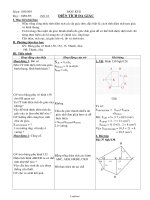 Thiết kế giáo án Hình học 8 - Tiết 34: Diện tích đa giác