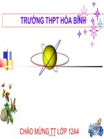 Giáo án giảng dạy bộ môn Vật lý 11 - Bài 21: Điện từ trường