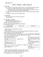 Giáo án dạy Vật lý lớp 7 tiết 16: Chống ô nhiễm tiếng ồn