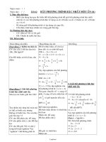 Thiết kế giáo án Đại số 8 - Chương IV - Tiết 62: Bất phương trình bậc nhất một ẩn (tiếp)