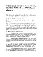 Excel 2007 - Bài 19: Thiết lập lại biểu đồ