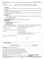 Giáo án Vật lí lớp 7 tiết 5: Ảnh của một vật tạo bởi gương phẳng