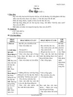 Giáo án môn Tập đọc lớp 5 - Tiết 35: Ôn tập (tiết 1)