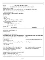 Thiết kế giáo án Vật lý 7 bài 6: Thực hành quan sát và vẽ ảnh của một vật tạo bởi gương phẳng