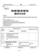 Giáo án giảng dạy bộ môn Vật lý 11 - Trường THPT Mạc Đĩnh Chi - Bài 37, 38: Dòng điện trong chất điện phân định luật fa–ra–đây