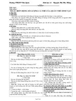 Giáo án Sinh 12 tiết 43: Biến động số lượng cá thể của quần thể sinh vật