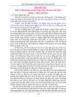 ĐỀ TÀI: Một số biện pháp rèn kỹ sống cho học sinh lớp 1