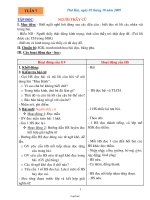 Giáo án tổng hợp các môn lớp 2 - Tuần 7 năm 2009