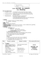 Ôn tập môn Tiếng Anh khối 11 - Period 59 đến period 63