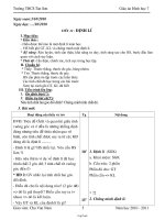 Giáo án môn Hình học lớp 7 - Trường THCS Tân Sơn - Tiết 13: Định lí