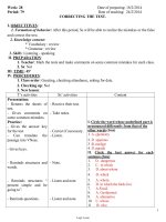 Thiết kế bài dạy Tiếng Anh 11 - Tuần 28