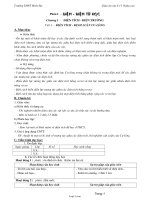 Giáo án Vật lí 11 (Nâng cao) - Trường THPT Hiền Đa