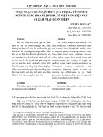 Thực trạng gian lận thuế qua trị giá tính thuế đối với hàng hóa nhập khẩu ở Việt Nam hiện nay và giải pháp hoàn thiện - Trường Đại Học Quốc Tế Hồng Bàng