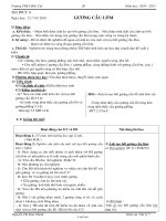 Giáo án Vật lí lớp 7 tiết 8: Gương cầu lõm