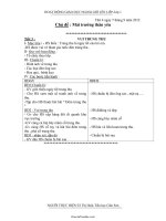 Giáo án hoạt động ngoài giờ lên lớp lớp 1 - Chủ đề: Mái trường thân yêu - Tiết 3: Vui trung thu