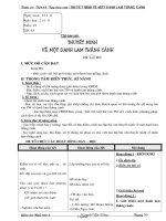 Giáo án Ngữ văn 8 - Học kì 2 - Tiết 83: Tập làm văn: Thuyết minh về một danh lam thắng cảnh