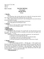 Bài giảng môn học Ngữ văn lớp 8 - Tuần 23 - Tiết 85 - Bài 21: Văn bản: Ngắm trăng (vọng nguyệt) - Đi đường (tẩu lộ)